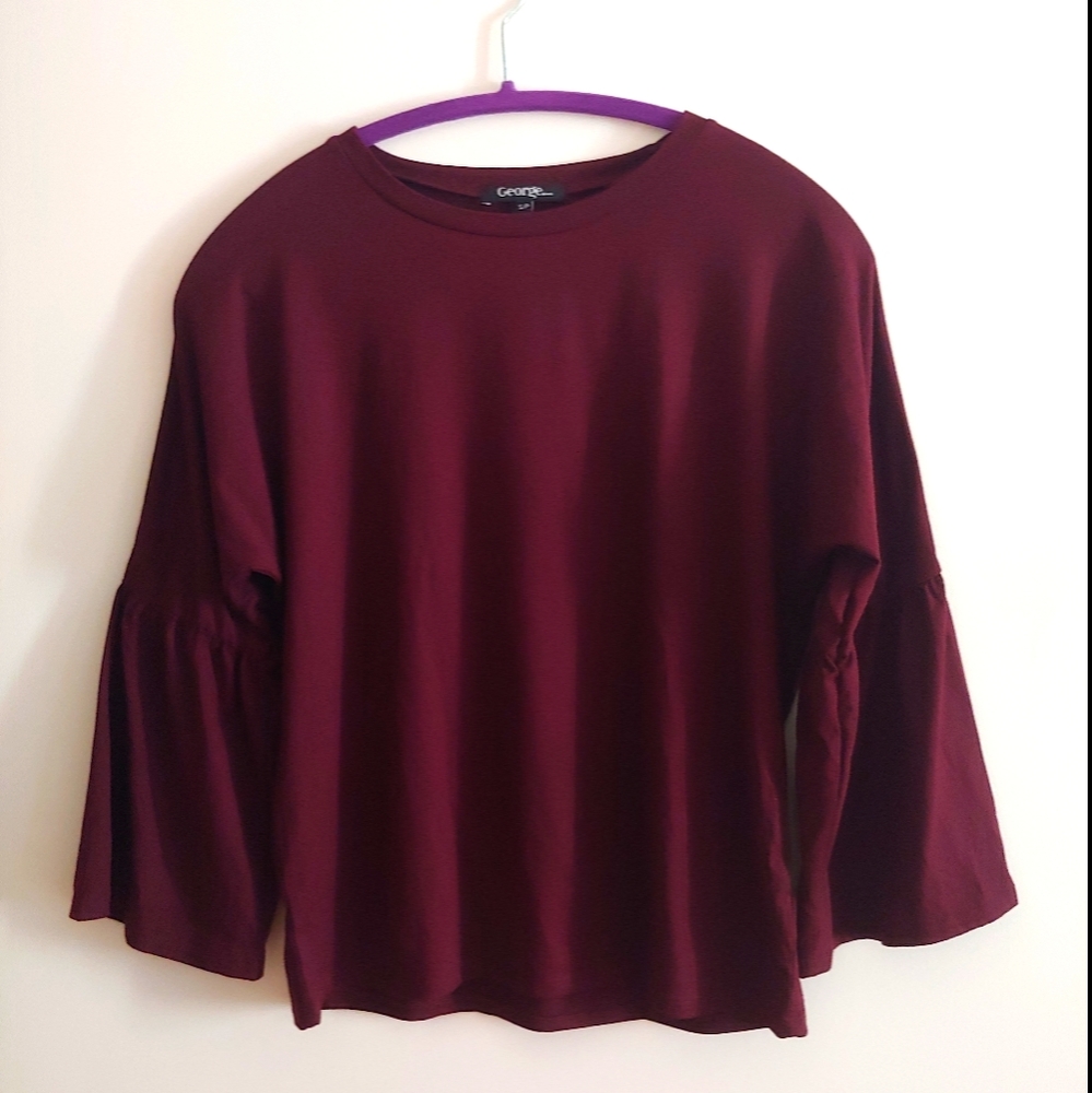 Bell sleeve top